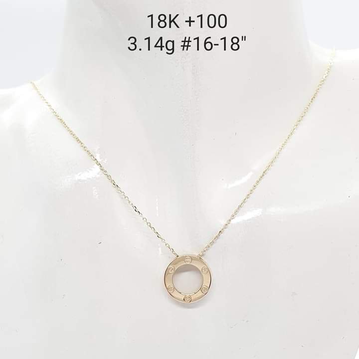 Cartier inspired sale necklace