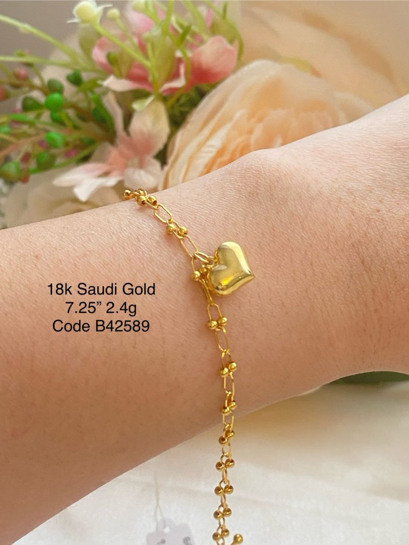 B42589 Hardware Bracelet 7.25"