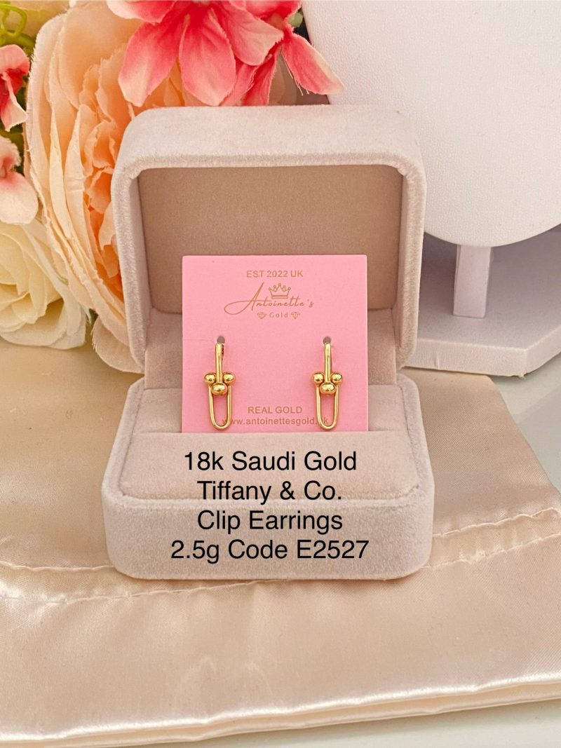 E2527 Tiffany & Co. Clip Earrings