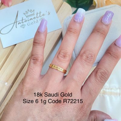 R72215 Money catcher ring size 6