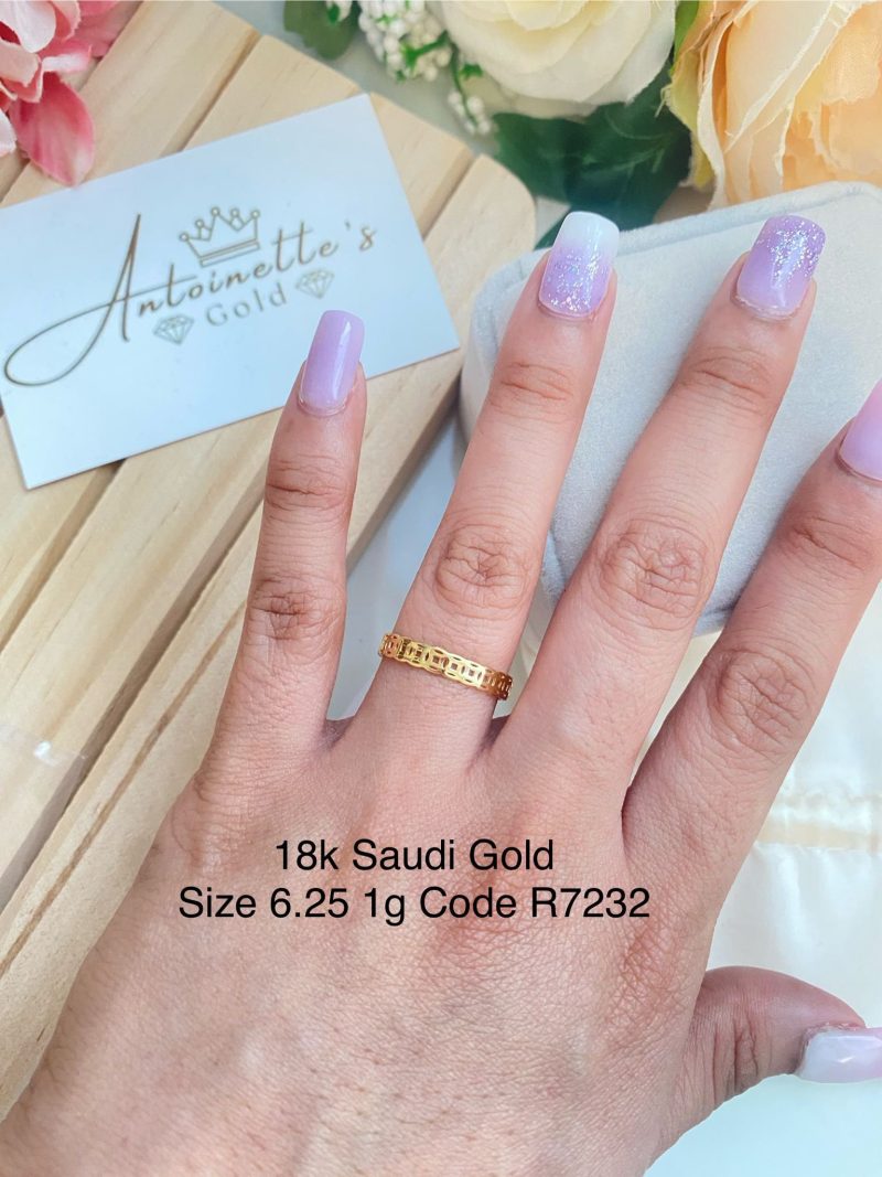 R7232 Money catcher ring size 6.25