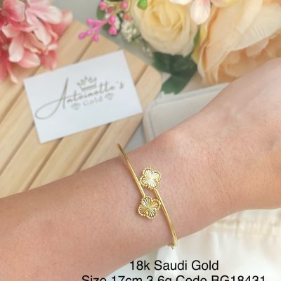 BG18431 Ins.Vca bangle size 17cm