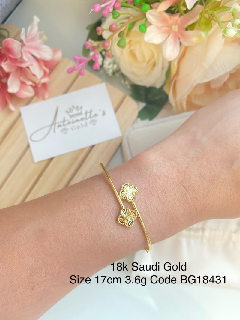 BG18431 Ins.Vca bangle size 17cm