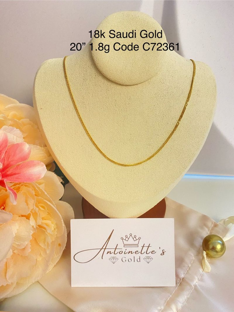 C72361 Japan Style chain 20"