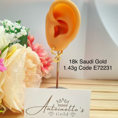 E72231 Infinity Loop earrings
