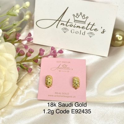 E92435 Diacut Ear Hugger Clip Earrings