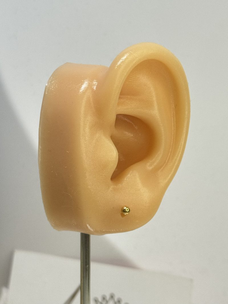 E92431 2mm Ball Stud Earrings - Image 5