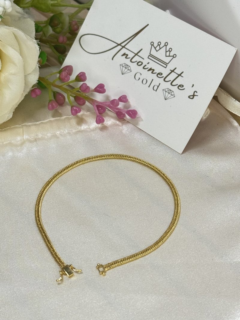 B92481 7.5” Triple Lock Unisex Bracelet - Image 2