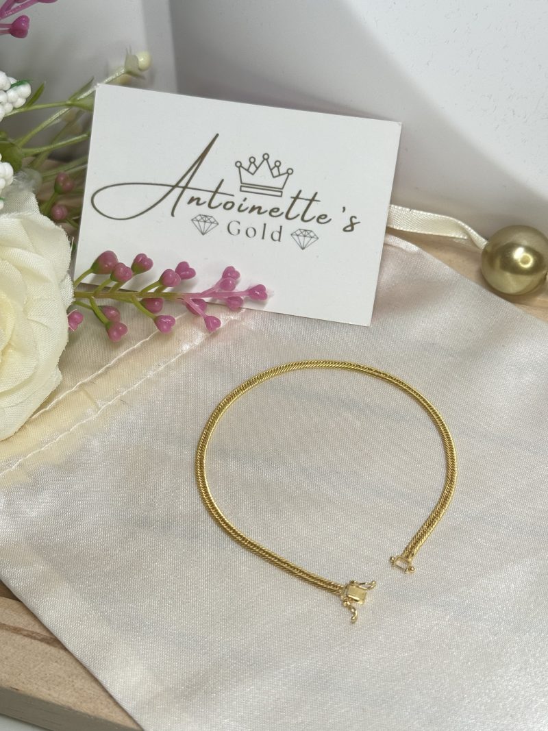 B92481 7.5” Triple Lock Unisex Bracelet - Image 3