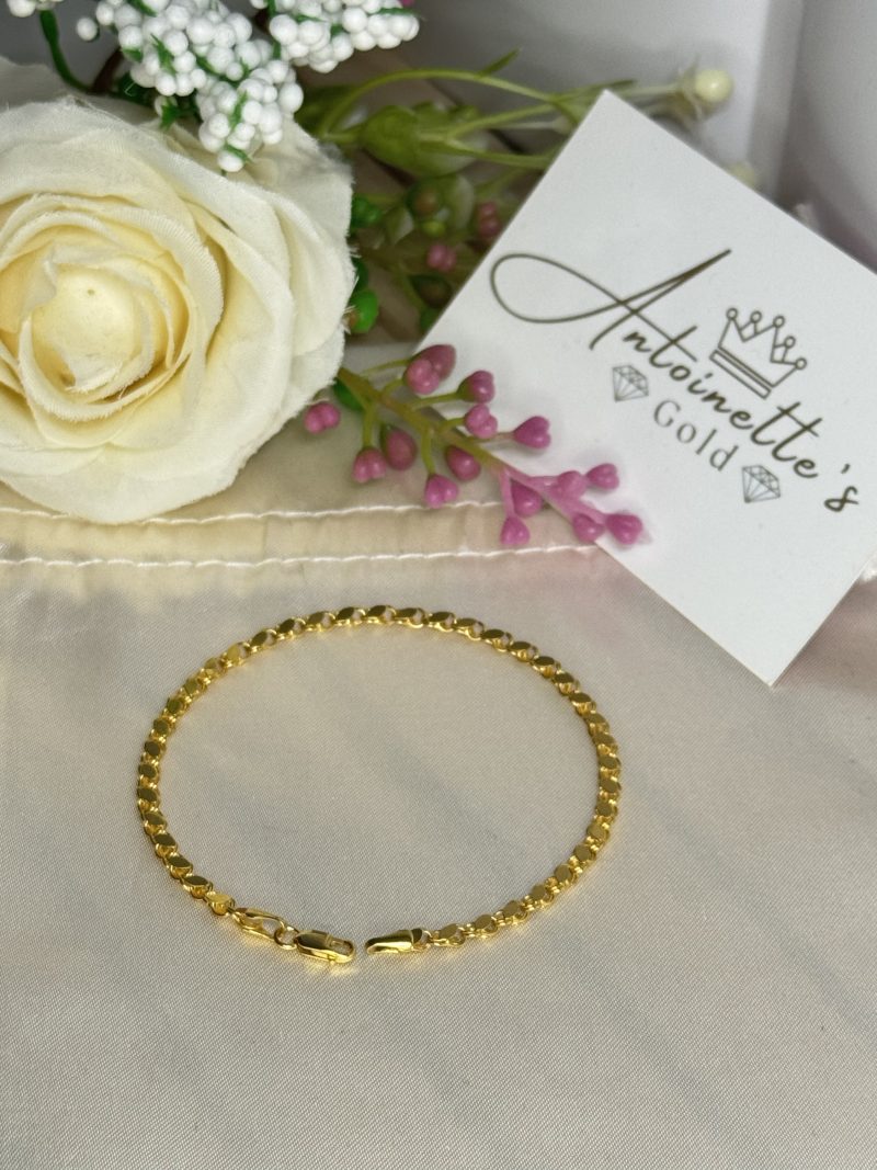 B92486 7.5” Plain Damascus Bracelet - Image 3