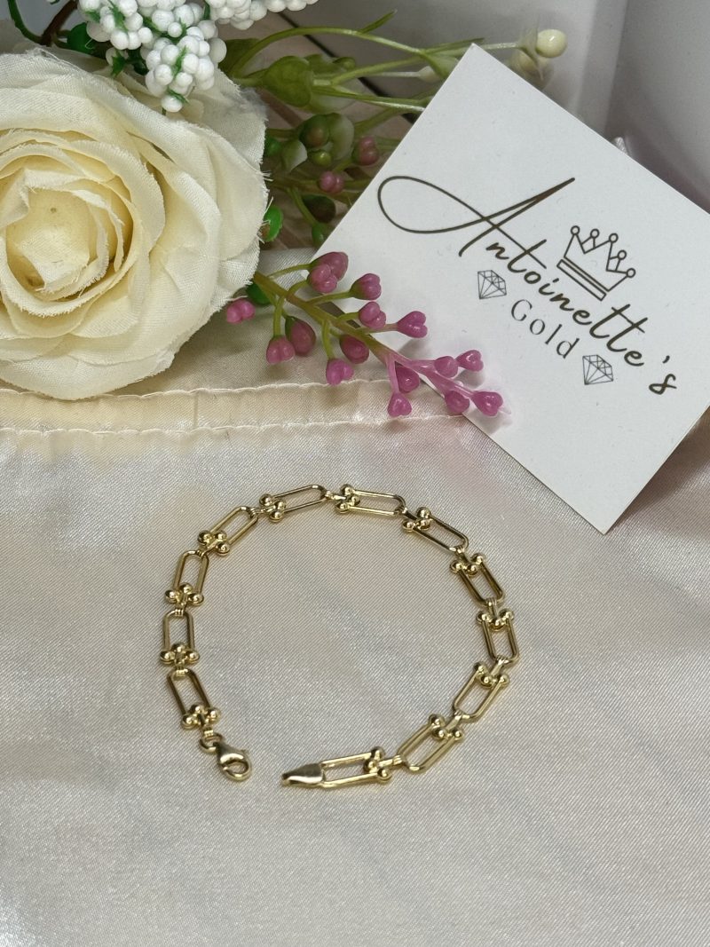 B92484 7.5” Flat Hardware Bracelet - Image 4