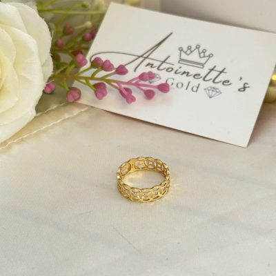 R92463 Diacut Money Catcher Ring Size 7