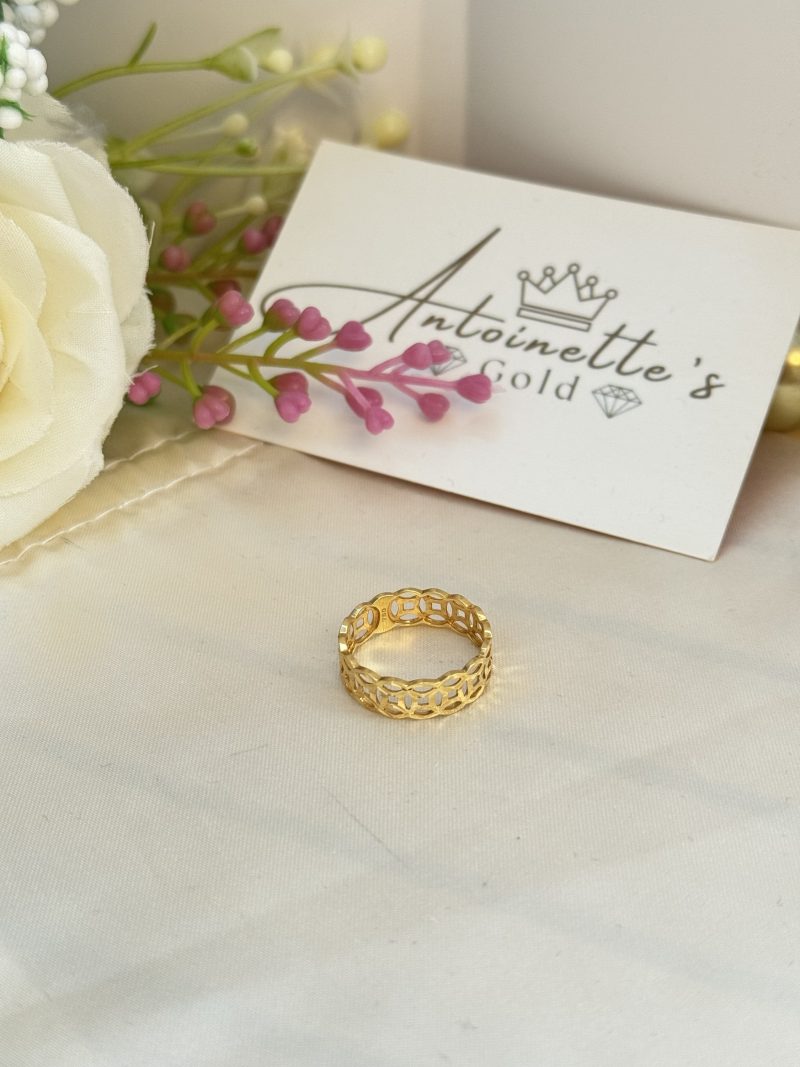 R92463 Diacut Money Catcher Ring Size 7