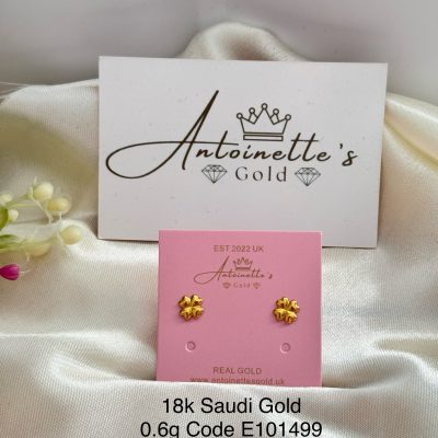 E101499 Infinity Heart Clover Style Screw Lock Stud Earrings