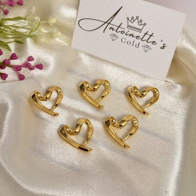 P103187 Electroform Open Heart Pendant