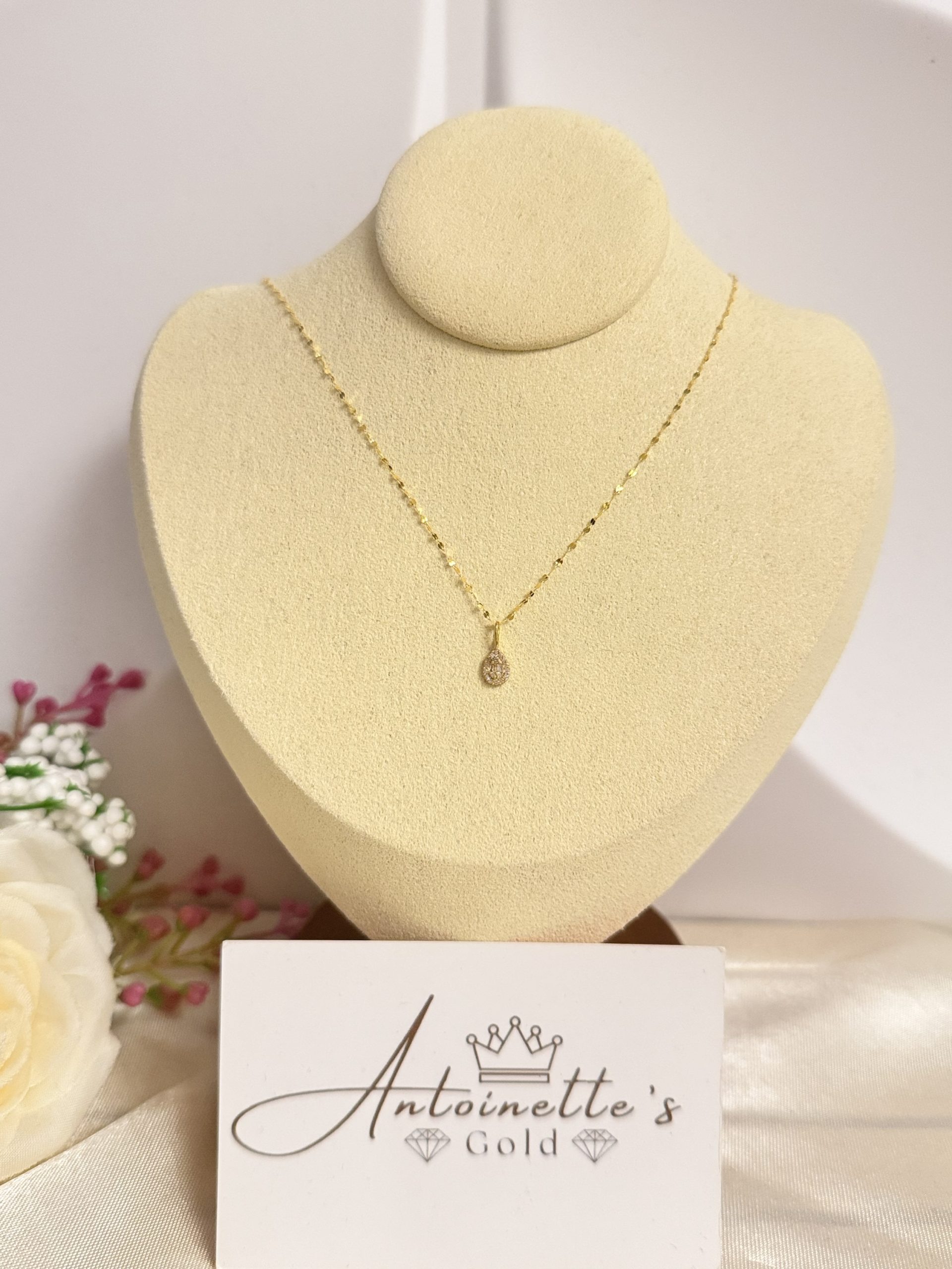 img_8570-2 DS112044 18k Gold HK Setting Teardrop Set - Image 6