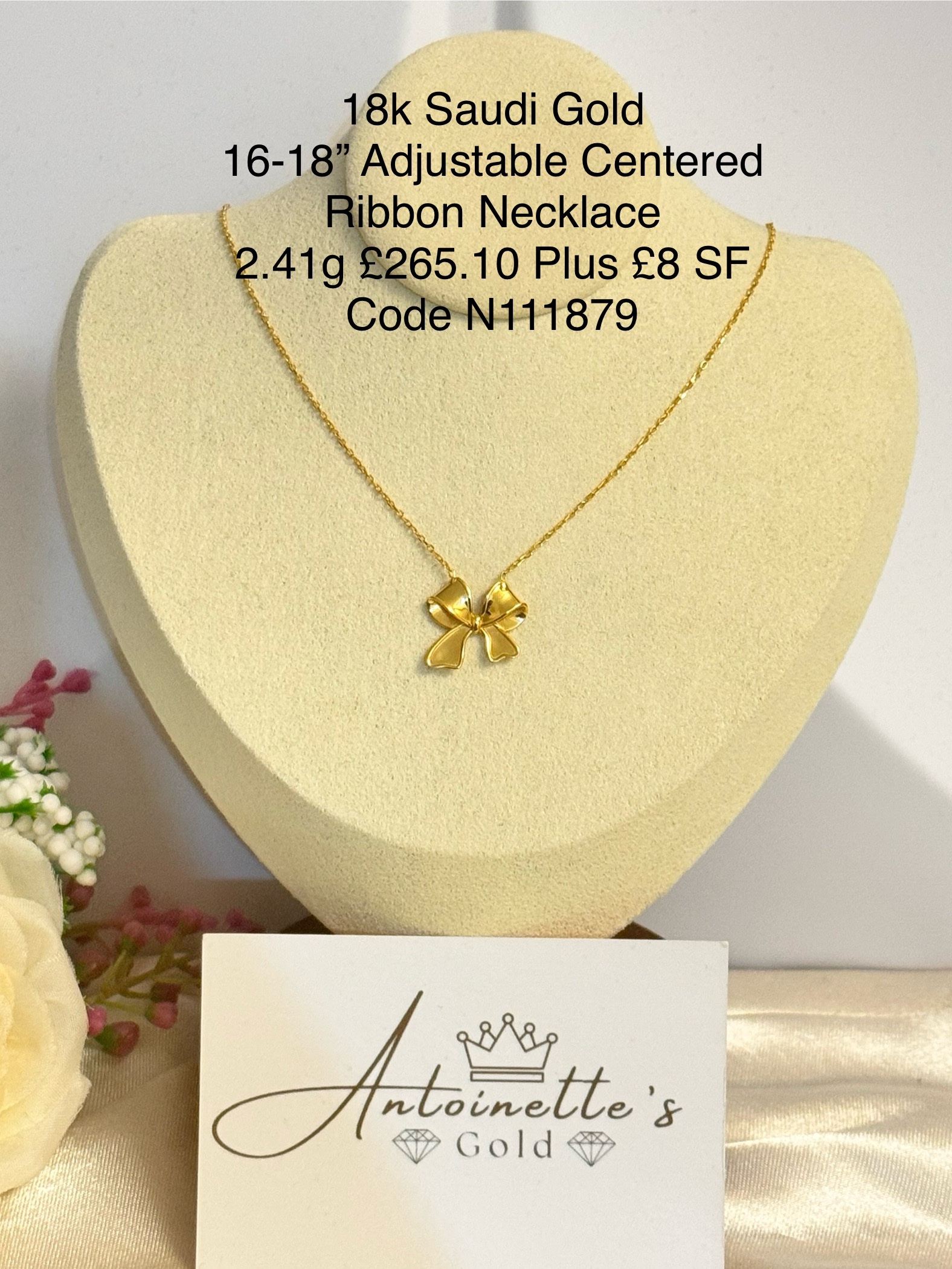 img_8677-2 N111879 16-18” Ribbon Centered Necklace