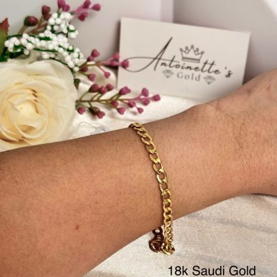 B111923 7.5” Unisex Curb Link Bracelet