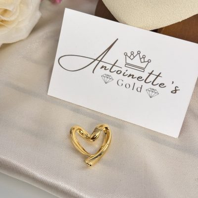 P113021 Electroform Happy Heart Pendant