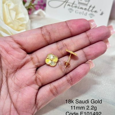 E101492 11mm Vca Stud Earrings