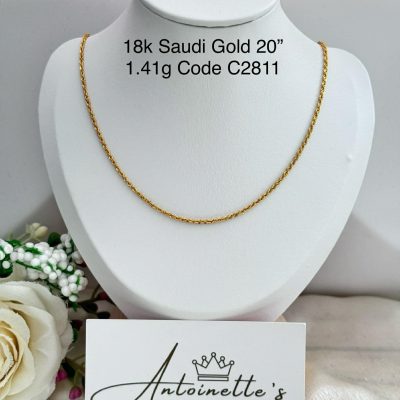 C2811 Rope Chain 20"