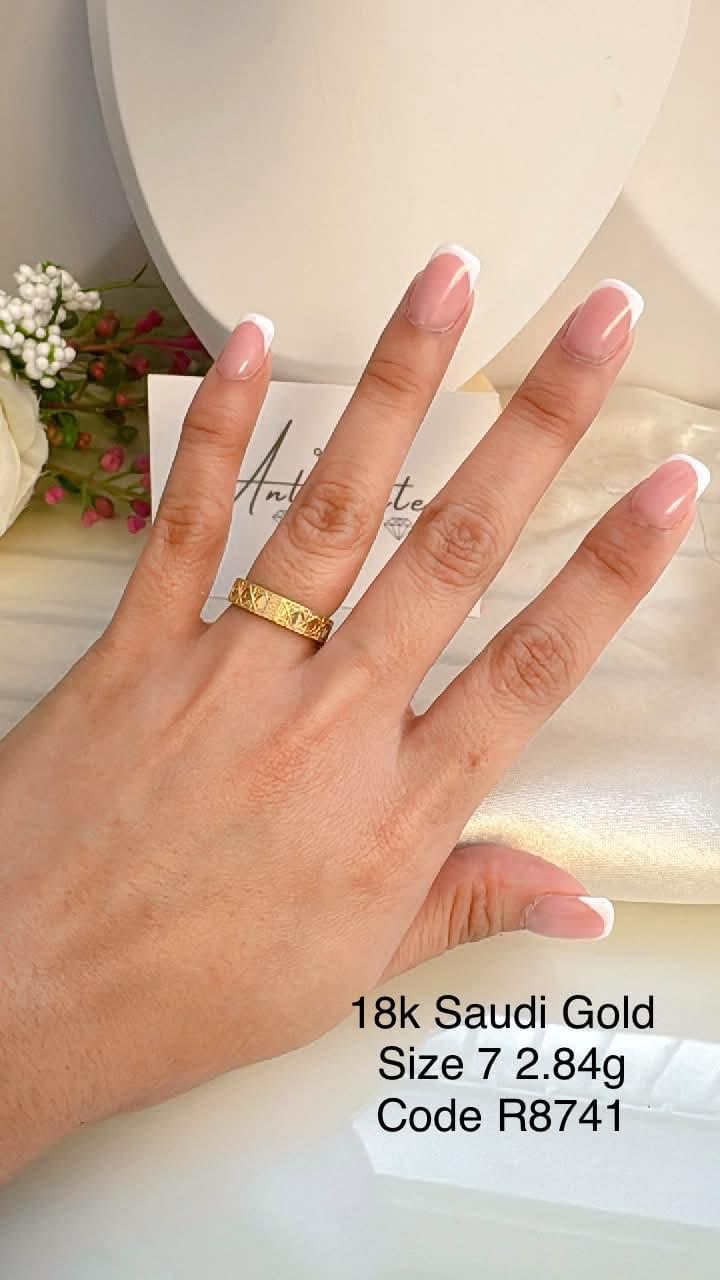 R8741 Dior Ins. Ring size7